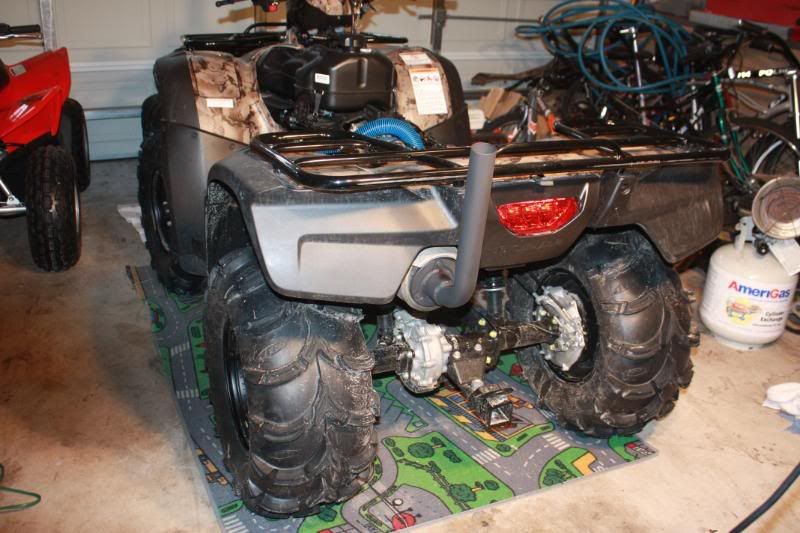 Exhaust snorkel help Honda Foreman Forums Rubicon, Rincon, Rancher